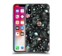 Head Case Designs Licenza Ufficiale Ninola Pianeti della Galassia Spaziale Modelli Acquarello Custodia in Gel [Protezione di Grado Militare] Compatibile con Apple iPhone X/iPhone XS