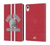 Head Case Designs Licenza Ufficiale Ohio State University Elmo Grafiche di Calcio Custodia Portafoglio in Pelle Compatibile con Apple iPad Mini (2021/2024)