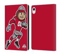 Head Case Designs Licenza Ufficiale Ohio State University Mascotte Fuori Misura Grafiche di Calcio Custodia Portafoglio in Pelle Compatibile con Apple iPad Mini (2021/2024)
