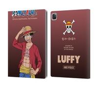 Head Case Designs Licenza Ufficiale One Piece Monkey D. Luffy Arte Grafica Custodia Portafoglio in Pelle Compatibile con Apple iPad PRO 12.9 2020/2021/2022