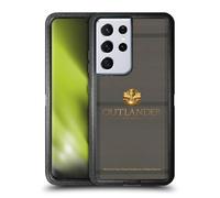 Head Case Designs Licenza Ufficiale Outlander Craigh Na Dun Tessuto di Lana Scozzese Custodia Antiurto Ultra Blindata Compatibile con Samsung Galaxy S21 Ultra 5G