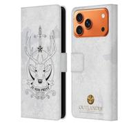 Head Case Designs Licenza Ufficiale Outlander Je Suis Prest Sigilli E Icone Custodia Portafoglio in Pelle Compatibile con Apple iPhone 17 Pro Max