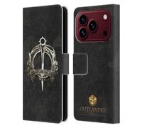 Head Case Designs Licenza Ufficiale Outlander Mackenzie Brooch Sigilli E Icone Custodia Portafoglio in Pelle Compatibile con Apple iPhone 18 Pro