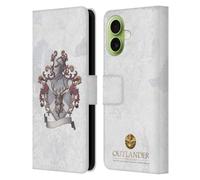 Head Case Designs Licenza Ufficiale Outlander Mackenzie Crest Cavaliere Sigilli E Icone Custodia Portafoglio in Pelle Compatibile con Apple iPhone 17