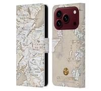 Head Case Designs Licenza Ufficiale Outlander Mappa Sigilli E Icone Custodia Portafoglio in Pelle Compatibile con Apple iPhone 18 Pro