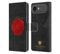 Head Case Designs Licenza Ufficiale Outlander Sigillo Jacobite Grafiche Custodia Portafoglio in Pelle Compatibile con Apple iPhone 17 Air