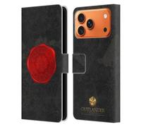 Head Case Designs Licenza Ufficiale Outlander Sigillo Jacobite Grafiche Custodia Portafoglio in Pelle Compatibile con Apple iPhone 17 Pro Max