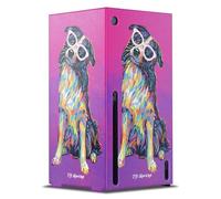 Head Case Designs Licenza Ufficiale P.D. Moreno Border Collie Animali II Console Da Gioco Wrap Compatibile con Xbox Series X