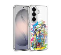 Head Case Designs Licenza Ufficiale P.D. Moreno Bulldog Cani E Gatti Drip Art Custodia in Gel [Protezione di Grado Militare] Compatibile con Samsung Galaxy S26 Plus
