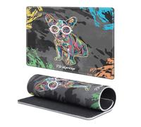 Head Case Designs Licenza Ufficiale P.D. Moreno Bulldog Francese Arte Gotica 9.84 x 11.81 x 0.12 Inches (250 x 300 mm) - S Tappetino per Mouse E Scrivania da Ufficio per Giochi Tastiera PC