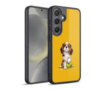 Head Case Designs Licenza Ufficiale P.D. Moreno Cavalier King Charles Baseball Cuccioli Sportivi Cover in Gel Rinforzata [Protezione di Grado Militare] Compatibile con Samsung Galaxy S24 5G