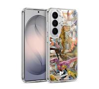 Head Case Designs Licenza Ufficiale P.D. Moreno Museo Scena Dinosauro Custodia in Gel [Protezione di Grado Militare] Compatibile con Samsung Galaxy S26 Plus