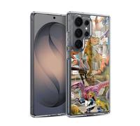 Head Case Designs Licenza Ufficiale P.D. Moreno Museo Scena Dinosauro Custodia in Gel [Protezione di Grado Militare] Compatibile con Samsung Galaxy S26 Ultra