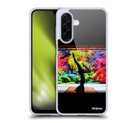 Head Case Designs Licenza Ufficiale P.D. Moreno Supporto per Avambracci Rock Funky Sagome di Yoga Custodia in Gel [Protezione di Grado Militare] Compatibile con Samsung Galaxy A26 5G