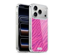 Head Case Designs Licenza Ufficiale P.D. Moreno Zebra Fucsia Modelli Custodia in Gel [Protezione di Grado Militare] Compatibile Con Apple iPhone 17 Pro E Compatibile Con MagSafe