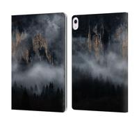 Head Case Designs Licenza Ufficiale Patrik Lovrin Montagne Attraverso La Foresta Paesaggio Magico e Nebbioso Custodia Portafoglio in Pelle Compatibile con Apple iPad Air 13 2024/2025