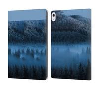 Head Case Designs Licenza Ufficiale Patrik Lovrin Nebbia Magica sulla Foresta innevata Paesaggio Magico e Nebbioso Custodia Portafoglio in Pelle Compatibile con Apple iPad Air 13 2024/2025