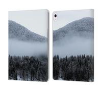 Head Case Designs Licenza Ufficiale Patrik Lovrin per rotolare sulla Foresta di abeti Rossi Paesaggio Magico e Nebbioso Custodia Portafoglio in Pelle Compatibile con Apple iPad Air 13 2024/2025