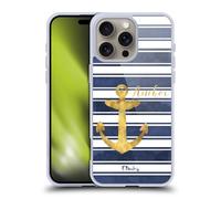 Head Case Designs Licenza Ufficiale Paul Brent Ancora Nautico Custodia in Gel [Protezione di Grado Militare] Compatibile con Apple iPhone 16 PRO Max E Compatibile con MagSafe