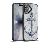 Head Case Designs Licenza Ufficiale Paul Brent Ancora Vintage Nautico Cover in Gel Rinforzata [Protezione di Grado Militare] Compatibile con Apple iPhone 17