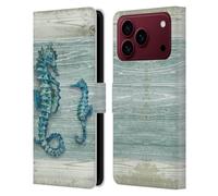 Head Case Designs Licenza Ufficiale Paul Brent Cavalluccio Marino Creature Marine Custodia Portafoglio in Pelle Compatibile con Apple iPhone 18 Pro Max