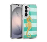 Head Case Designs Licenza Ufficiale Paul Brent Cavalluccio Marino Oro Costiero Custodia in Gel [Protezione di Grado Militare] Compatibile con Samsung Galaxy S26 Plus