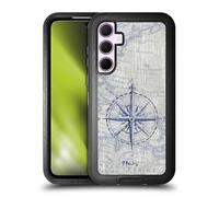 Head Case Designs Licenza Ufficiale Paul Brent Compasso Vintage Nautico Custodia Antiurto Ultra Blindata Compatibile con Samsung Galaxy A35 5G
