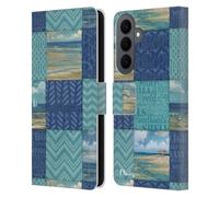Head Case Designs Licenza Ufficiale Paul Brent Veduta Spiaggia Patchwork Costiero Custodia Portafoglio in Pelle Compatibile con Samsung Galaxy S26 Plus