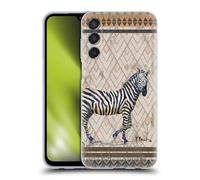 Head Case Designs Licenza Ufficiale Paul Brent Zebra Tribale Animali Custodia Cover in Morbido Gel Compatibile con Samsung Galaxy M15/F15 5G