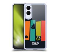 Head Case Designs Licenza Ufficiale Peanuts Agente Segreto I Tanti Volti di Snoopy Custodia in Gel [Protezione di Grado Militare] Compatibile con Samsung Galaxy S25 Edge