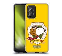 Head Case Designs Licenza Ufficiale Peanuts Asso Volante I Tanti Volti di Snoopy Custodia in Gel [Protezione di Grado Militare] Compatibile con Galaxy A52 / A52s / 5G (2021)