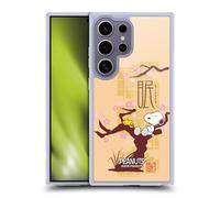 Head Case Designs Licenza Ufficiale Peanuts Assonnato Snoopy Orientale Custodia in Gel [Protezione di Grado Militare] Compatibile con Samsung Galaxy S25 Ultra E Compatibile con MagSafe