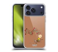 Head Case Designs Licenza Ufficiale Peanuts Autunno Charlie Brown Custodia in Gel [Protezione di Grado Militare] Compatibile con Apple iPhone 17 PRO Max