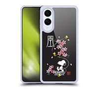 Head Case Designs Licenza Ufficiale Peanuts Boccioli di Ciliegia Snoopy Orientale Custodia in Gel [Protezione di Grado Militare] Compatibile con Samsung Galaxy S25 Edge