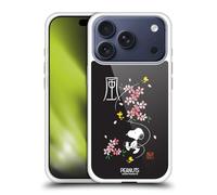 Head Case Designs Licenza Ufficiale Peanuts Boccioli di Ciliegia Snoopy Orientale Custodia in Gel [Protezione di Grado Militare] Compatibile con Apple iPhone 17 PRO