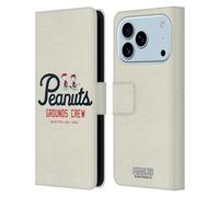 Head Case Designs Licenza Ufficiale Peanuts Boston Gruppo Motivi Squadra Sport Custodia Portafoglio in Pelle Compatibile con Apple iPhone 17 PRO