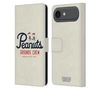Head Case Designs Licenza Ufficiale Peanuts Boston Gruppo Motivi Squadra Sport Custodia Portafoglio in Pelle Compatibile con Apple iPhone 17 Air