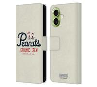 Head Case Designs Licenza Ufficiale Peanuts Boston Gruppo Motivi Squadra Sport Custodia Portafoglio in Pelle Compatibile con Apple iPhone 17