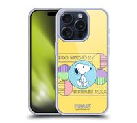 Head Case Designs Licenza Ufficiale Peanuts Cane Snoopy Sogni Deco Custodia in Gel [Protezione di Grado Militare] Compatibile con Apple iPhone 15 PRO E Compatibile con MagSafe