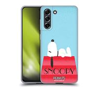 Head Case Designs Licenza Ufficiale Peanuts Casa Snoopy Sogni Deco Custodia in Gel [Protezione di Grado Militare] Compatibile con Samsung Galaxy S21 Fe 5G E Compatibile con MagSafe