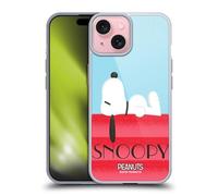 Head Case Designs Licenza Ufficiale Peanuts Casa Snoopy Sogni Deco Custodia in Gel [Protezione di Grado Militare] Compatibile con Apple iPhone 15 E Compatibile con MagSafe