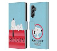 Head Case Designs Licenza Ufficiale Peanuts Casa Snoopy Sogni Deco Custodia Portafoglio in Pelle Compatibile con Samsung Galaxy A25 5G