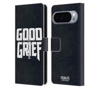Head Case Designs Licenza Ufficiale Peanuts Charlie Brown Good Grief T-Shirt Rock Custodia Portafoglio in Pelle Compatibile con Google Pixel 10 Pro XL