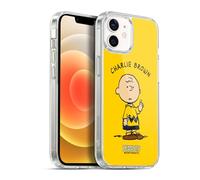 Head Case Designs Licenza Ufficiale Peanuts Charlie Brown Personaggi Custodia in Gel [Protezione di Grado Militare] Compatibile con Apple iPhone 12 / iPhone 12 PRO E Compatibile con MagSafe