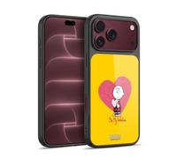 Head Case Designs Licenza Ufficiale Peanuts Charlie Brown Valentino 2 Sigillato Con Un Bacio Cover in gel rinforzata [Protezione di Grado Militare] Compatibile con Apple iPhone 18 Pro Max