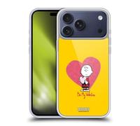 Head Case Designs Licenza Ufficiale Peanuts Charlie Brown Valentino 2 Sigillato con Un Bacio Custodia in Gel [Protezione di Grado Militare] Compatibile con Apple iPhone 17 PRO Max