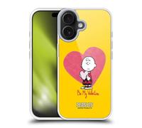 Head Case Designs Licenza Ufficiale Peanuts Charlie Brown Valentino 2 Sigillato con Un Bacio Custodia in Gel [Protezione di Grado Militare] Compatibile con Apple iPhone 17