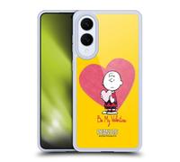 Head Case Designs Licenza Ufficiale Peanuts Charlie Brown Valentino 2 Sigillato con Un Bacio Custodia in Gel [Protezione di Grado Militare] Compatibile con Samsung Galaxy S25 Edge