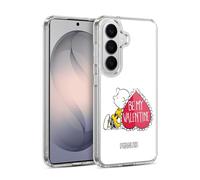 Head Case Designs Licenza Ufficiale Peanuts Charlie Brown Valentino Sigillato con Un Bacio Custodia in Gel [Protezione di Grado Militare] Compatibile con Samsung Galaxy S26 Plus