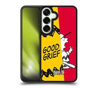 Head Case Designs Licenza Ufficiale Peanuts Charlie Oh Santo Cielo metà E Risate Cover in Gel Rinforzata [Protezione di Grado Militare] Compatibile con Samsung Galaxy S25